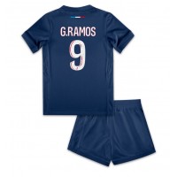 Paris Saint-Germain Goncalo Ramos #9 Fußballbekleidung Heimtrikot Kinder 2024-25 Kurzarm (+ kurze hosen)